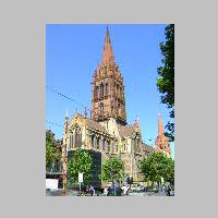 St. Paul's Cathedral, Melburne (except main tower and spire) photo Adam Carr, Wikipedia.jpg